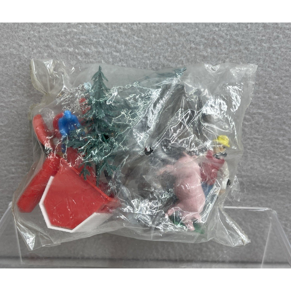 Farm Barn Animals Cake Farmer Topper Trees Fence Kit NEW Sealed Bakery Crafts